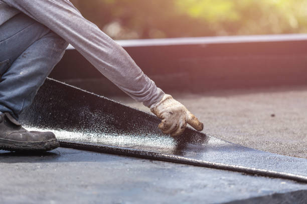 Professional Waterproofing technician working in Bladensburg, MD